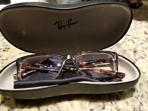 NEW Rayban Blue Tortoise Shell Eyeglass Frames - Picture 1 of 4