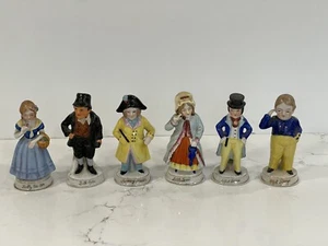 6 figuras de personajes de porcelana de Dickens - Imagen 1 de 15