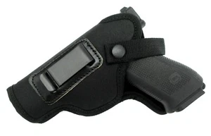 LEFT Hand OWB or IWB Inside Pants Holster for 4" to 4.4" AUTOS - Choose Gun - Picture 1 of 6