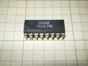 CA3082 seven high current (to100mA) silicon NPN transistors 16 PIN DIP - Picture 1 of 1