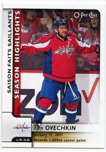 17/18 O-PEE-CHEE OPC TEMPORADA DESTACADOS #560 ALEX OVECHKIN CAPITALES *39173 - Imagen 1 de 1