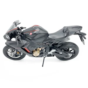 1:9 Scale Honda CBR1000RR HRC Motorcycle Model Toy Diecast Toy Motorcycle Black - Picture 1 of 10