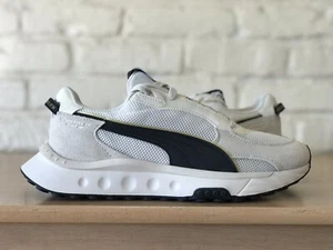Puma x Neymar Jr NJR Wild Rider Entrenadores Zapatos Gris Vaporoso 385047-01 Hombres Talla 9 - Imagen 1 de 10
