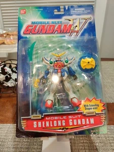 Shenlong Gundam Figure Mobile Suit Gundam Wing 2000 Bandai New on Card - Picture 1 of 12