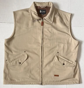 OUTBACK TRADING - Men's THEO Softshell Wind Waterproof Vest 26307 - XX-Large - Picture 1 of 6
