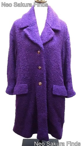 Cappotto donna viola CELINE taglia 38