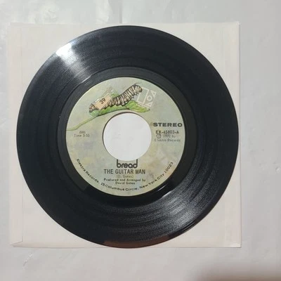 Bread ~ Guitar Man/ Just Like Yesterday ~ Elektra 45 RPM  Record - Image 1 of 4