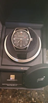 Porsche Design 1919 глобус таймер 6020.2.01.001 титана 10 бар - Изображение 1 из 4