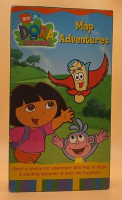 Dora the Explorer - Map Adventures VHS 2002 **Buy 2 Get 1 Free** - Image 1 of 3