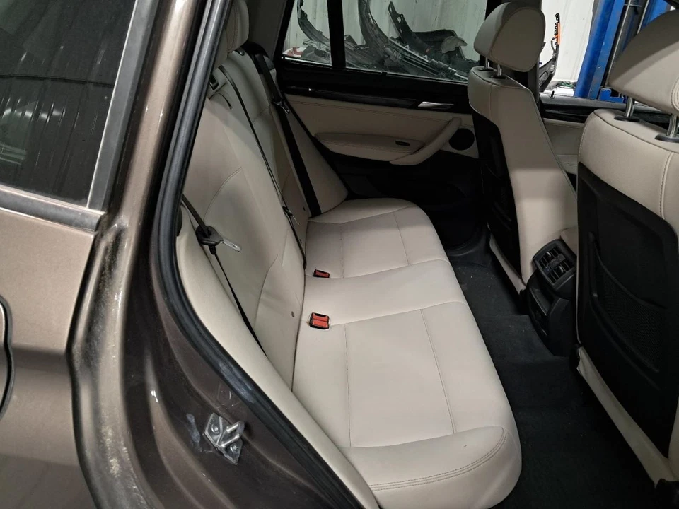 2012 BMW X3 Used Rear Second Row Seat Tan Leather Assembly C25624 97K Miles - Imagem 1 de 4