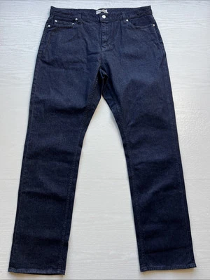 Pantalones de mezclilla rectos Five Four Leonel para hombre 38x34 enjuague oscuro elásticos nuevos Foto 1 de 4