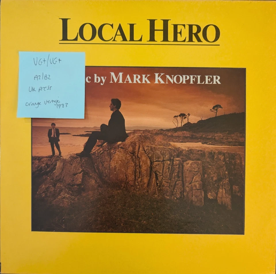 Mark Knopfler Local Hero Vinyl Record VG+/VG+ VERL4 1983 Foto 1 de 2
