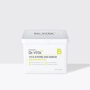 🧴 Dr.VITA Vita B Pore & Sebum Balancing Pad | 180 g (80 fogli) |... - Foto 1 di 2