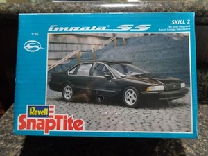 1994 Chevy Impala SS 1/25 Revell Snaptite 1996 Factory Sealed - Bild 1 von 7