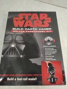 Disney Lucasfilm Star Wars Build Darth Vader Deluxe Paper Model Kit Pre-owned - Picture 1 of 12