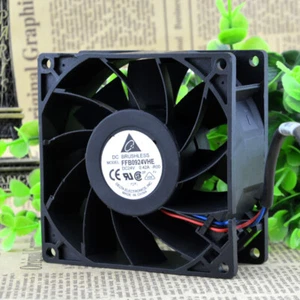 DELTA 9038 9cm 24 V0.42A FFB0924VHE Inverter Chassis Cooling Industrial Fan - Picture 1 of 5