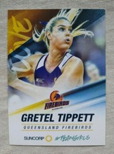 2018 Suncorp Super Netball Team Girl Card TG-7 Gretel Tippet