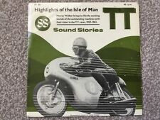 * HIGHLIGHTS OF ISLE OF MAN TT 1957-1961, TT RIDERS, SOUND STORIES RECORD 45 rpm