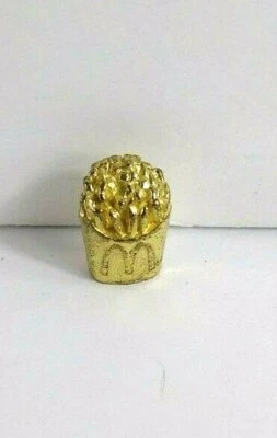 Monopoly Empire Gold French Fries Token Replacement Game Piece - Image 1 of 2