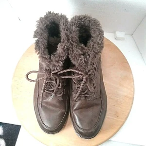 Cliffts By White Mtn. Scarpone da trekking donna trapuntato Kassia marrone stringato taglia 8 m - Foto 1 di 7