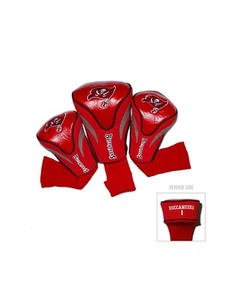 NFL Oficial Juego De 3 Contorno Golf Conductor, 3 Y X Cabezales Tampa Bay Buccs - Imagen 1 de 1