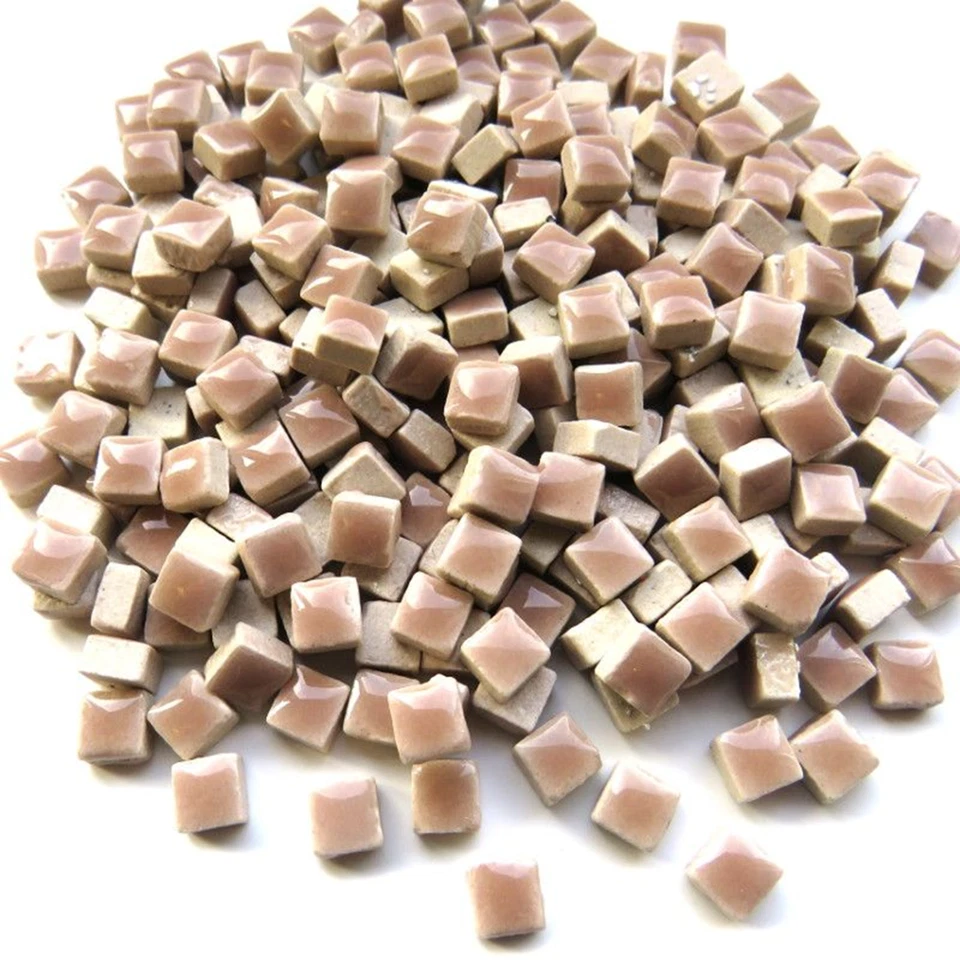 Taupe 陶瓷微型微型马赛克瓷砖 - 5 毫米 - 1 盎司包 - 200 +/- — 第 1/1 张图片