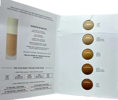 Gucci Eternite De Beaute 24H Wear Breathable Foundation, 120N,220W,330W,410N,510 - Image 1 of 3