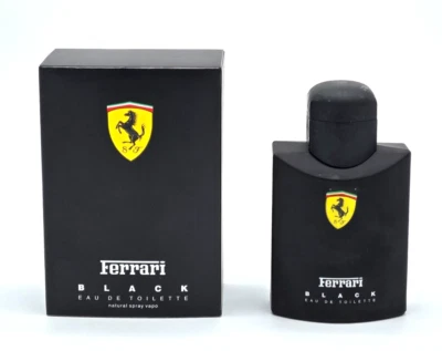 Eau de Toilette Spray DE COLECCIÓN Ferrari Negro para Hombres 4.2oz / 125ml NUEVO Súper Raro Foto 1 de 4