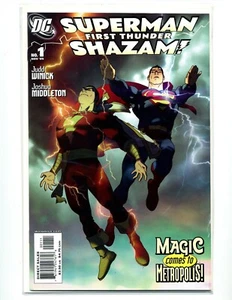 Miniserie completa de 4 números de DC Comics Superman/Shazam: First Thunder envío gratuito. - Imagen 1 de 4