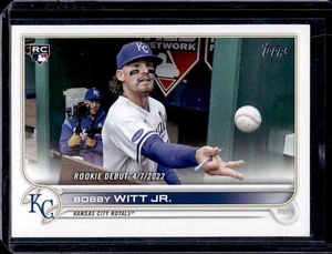 Serie Actualización Topps 2022 Bobby Witt Jr. Tarjeta de novato RC #US187 - Imagen 1 de 2