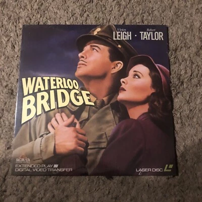 Waterloo Bridge NEW SEALED Laserdisc LD Vivien Leigh Robert Taylor WWI World War Foto 1 de 2