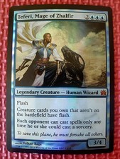 MtG Foil TEFERI, MAGE OF ZHALFIR 13/15 From the Vault: Legends V11 Magic NM