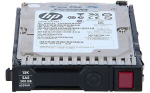 HP - 652611-B21 - HP 300GB 6G SAS 15K 2.5in SC ENT HDD