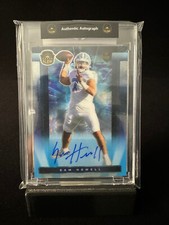 2021 Super Glow Blue Opal Inaugural Edition SAM HOWELL Auto 15 Rookie Commanders