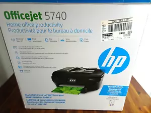 Impresora de inyección de tinta a color HP Officejet Pro 5740 todo en uno con caja probada sin tinta - Imagen 1 de 8