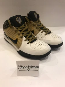 Nike Zoom Kobe IV 4 White Del Sol OG Release Lakers PE Size 10.5 - Picture 1 of 6