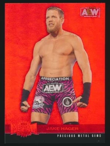 Gemas de metales preciosos SkyBox AEW 2022 PMG #41 Jake Hager 060/100 2022 superior - Imagen 1 de 2