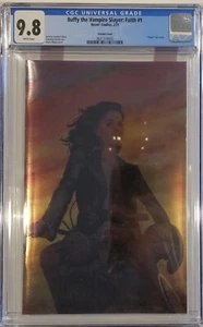 CGC 9.8 Buffy The Vampire Slayer Faith #1 Dark Slayer Origin Kevin Wada Foil  - Picture 1 of 1