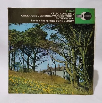 Elgar - Cello Concerto/Cockaigne Overture/Wand of Youth - Music Vinyl Record - Image 1 of 4
