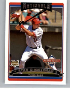 2006 Topps National Baseball Card Day Inserts #T3 Ryan Zimmerman (ref 144877) - Picture 1 of 2