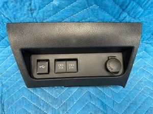 Toyota Sequoia Dash Center Lower Trim Panel w/ USB Charger Socket 2020-2022 OEM - Picture 1 of 10