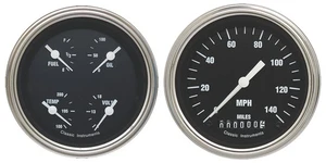 HR02SLC HOT ROD 3IN SPEEDO/QUAD-GM - Picture 1 of 2
