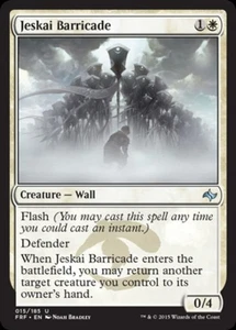 Jeskai Barricade -Foil Light Play MTG Fate Reforged - Picture 1 of 1