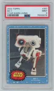BD-1 (PSA 9) 2022 Topps Star Wars Living Card #357 -078 - Picture 1 of 2