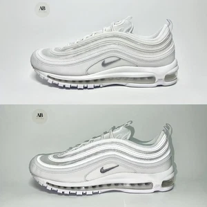 Herren Nike Air Max 97 White Wolf Grey Ice OG 95 Reflective Retro 1 versch. Größen - Bild 1 von 21
