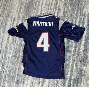 Adam Vinatieri #4 New England Patriots Reebok Trikot Gr. L Youth (14-16) NFL - Bild 1 von 6