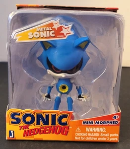 Jazwares Sonic the Hedgehog Metal Sonic Mini Morphed 3" Action Figure Giocattolo SEGA - Foto 1 di 8
