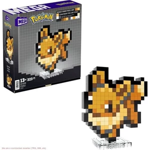 MEGA Pokemon Eevee Building Toy Kit 323pc Retro Set - Picture 1 of 6