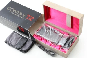 ⏯ [MINT in Box]  Contax T2 Titan Black 35mm Point & Shoot Film Camera  JAPAN - Picture 1 of 18