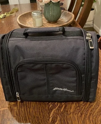 Eddie Bauer Black Hanging Toiletries Bag - Image 1 of 4